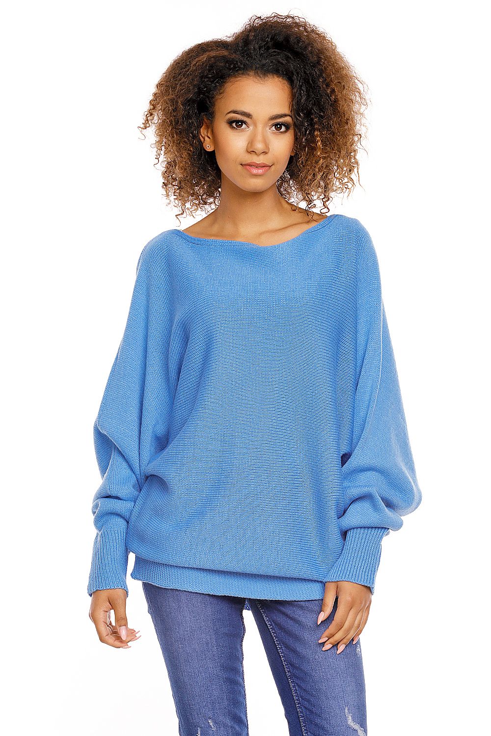  Svetr s netopýřími rukávy  model 94499 PeeKaBoo 