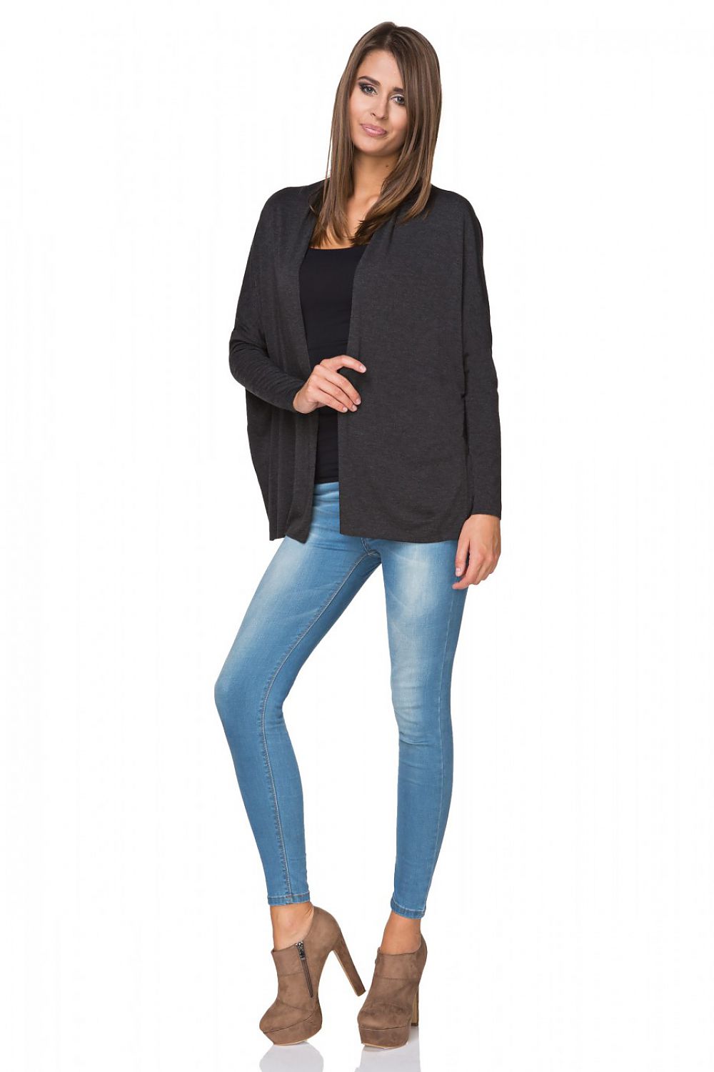  Svetr na zapínání  model 107338 Tessita 
