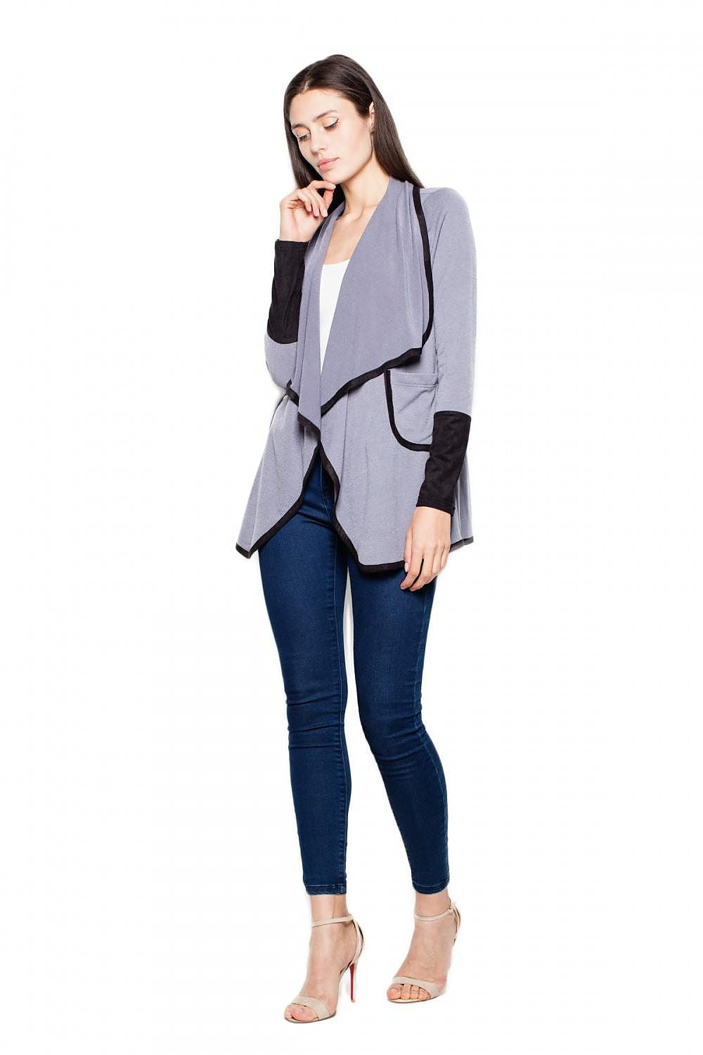  Svetr na zapínání  model 111796 Venaton 