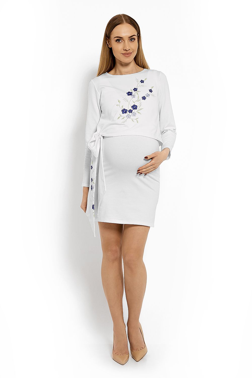  Těhotenské šaty model 113212 PeeKaBoo 