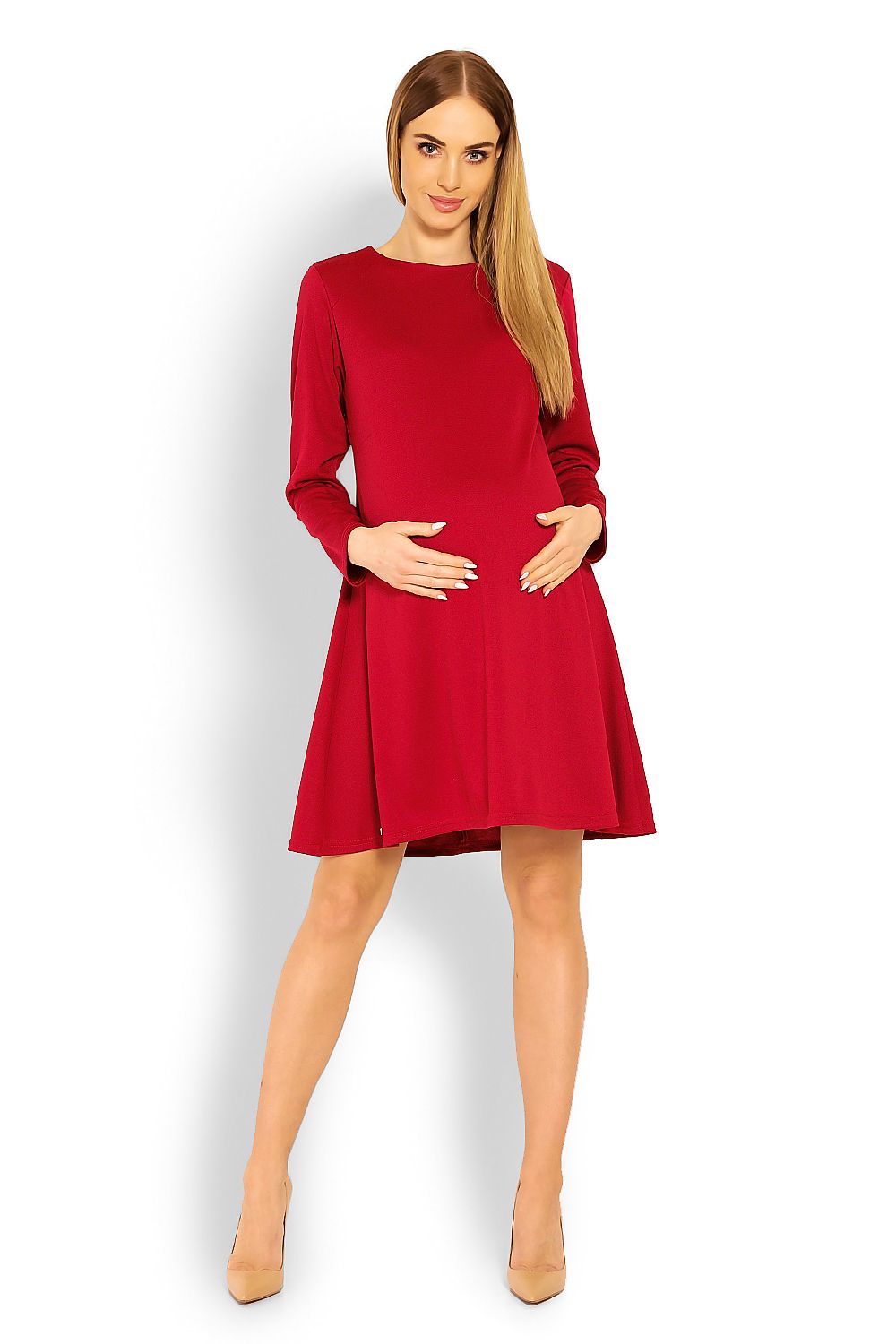  Těhotenské šaty model 114509 PeeKaBoo 
