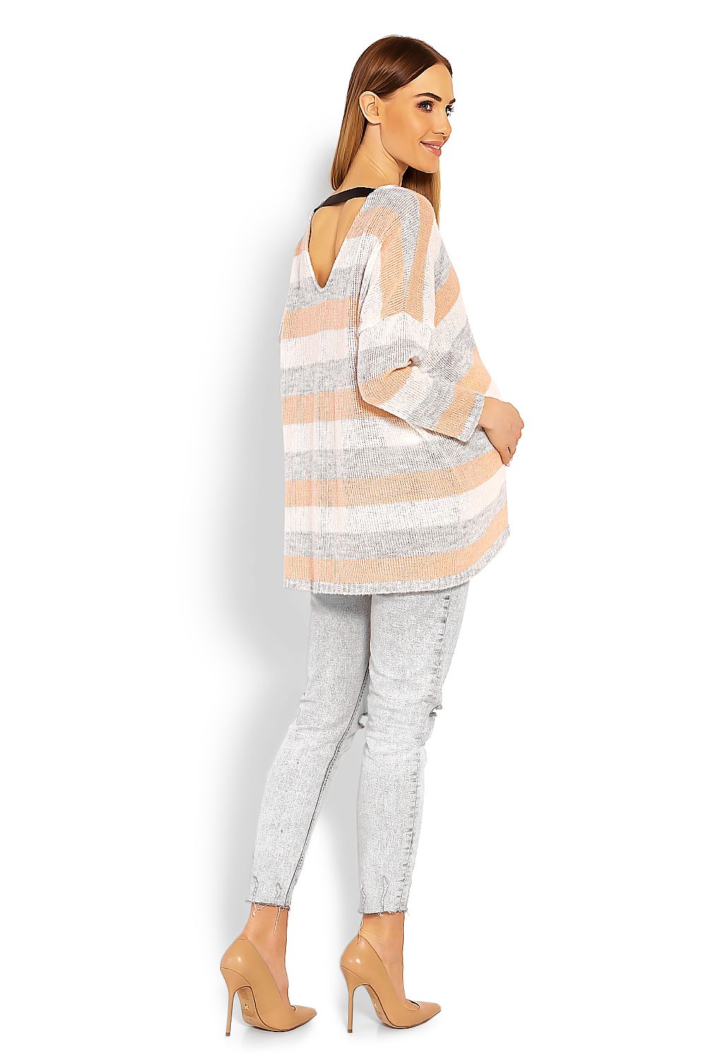  Těhotenský svetr model 114524 PeeKaBoo 