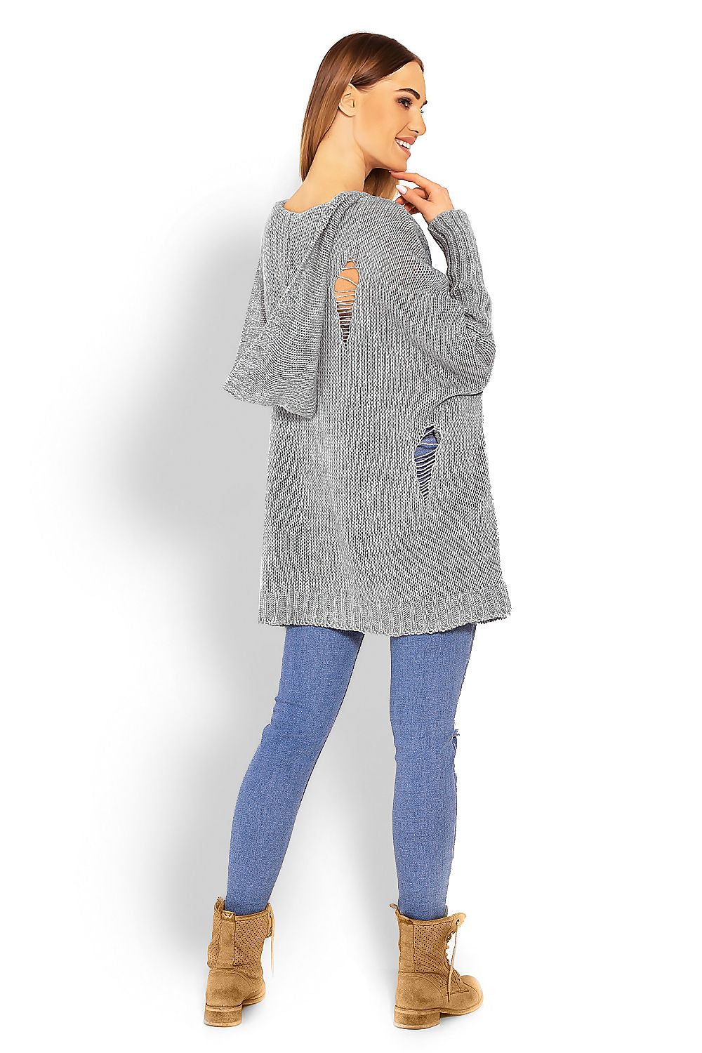  Dlouhý svetr  model 114560 PeeKaBoo 