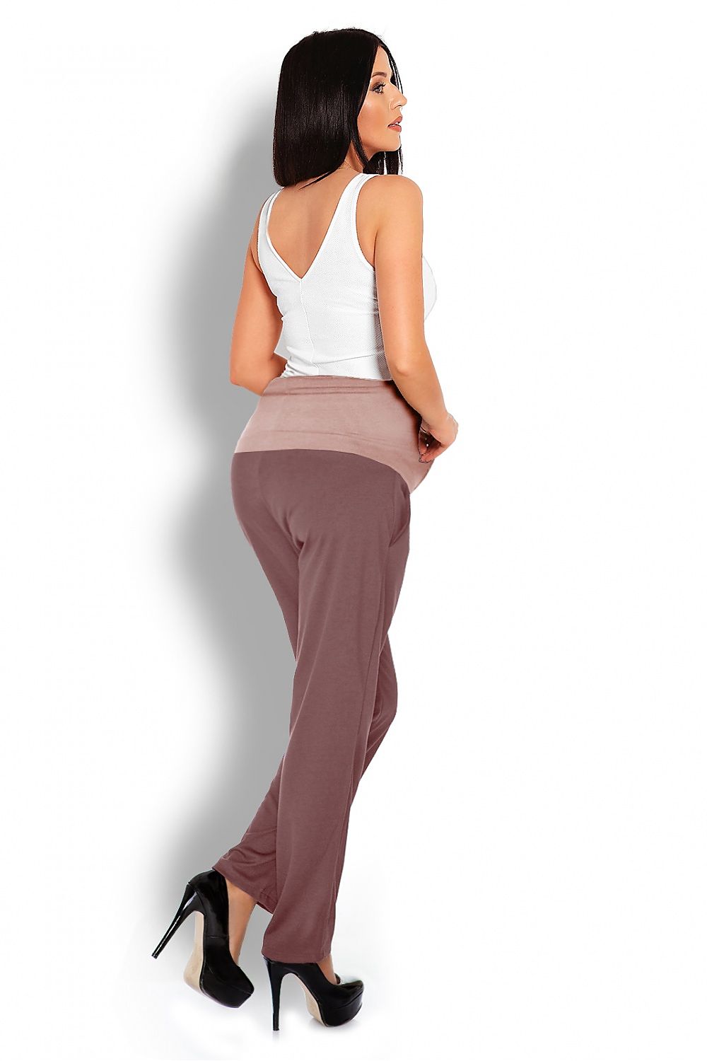  Těhotenské kalhoty model 126080 PeeKaBoo 