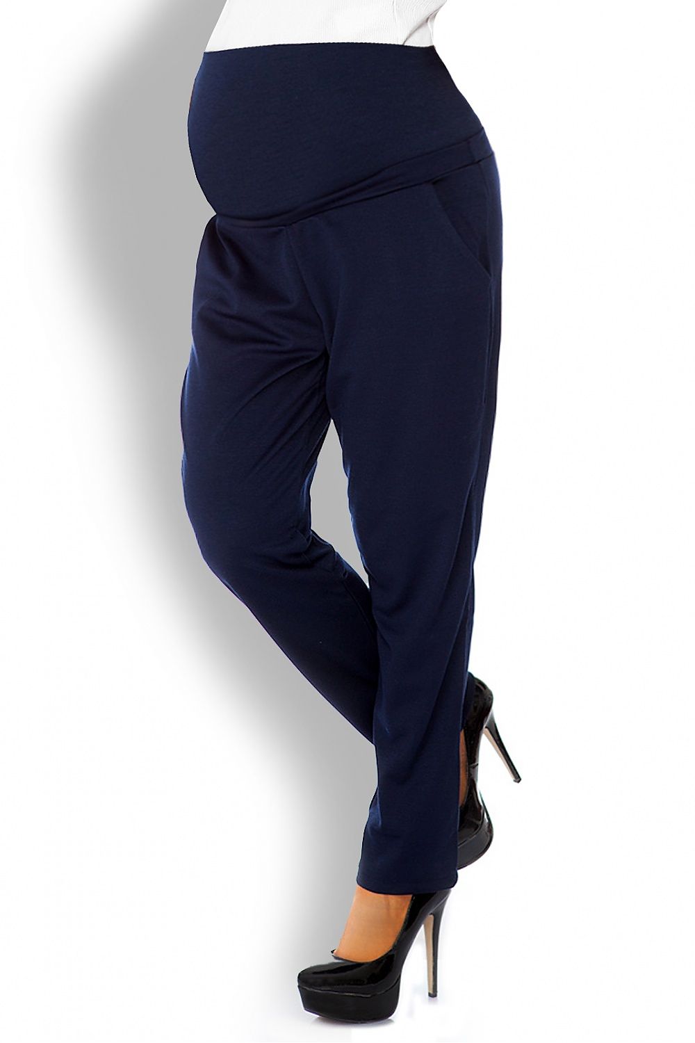  Těhotenské kalhoty model 126081 PeeKaBoo 