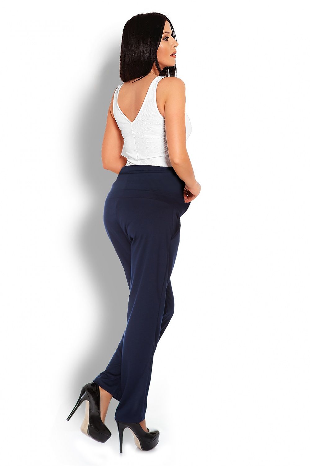  Těhotenské kalhoty model 126081 PeeKaBoo 