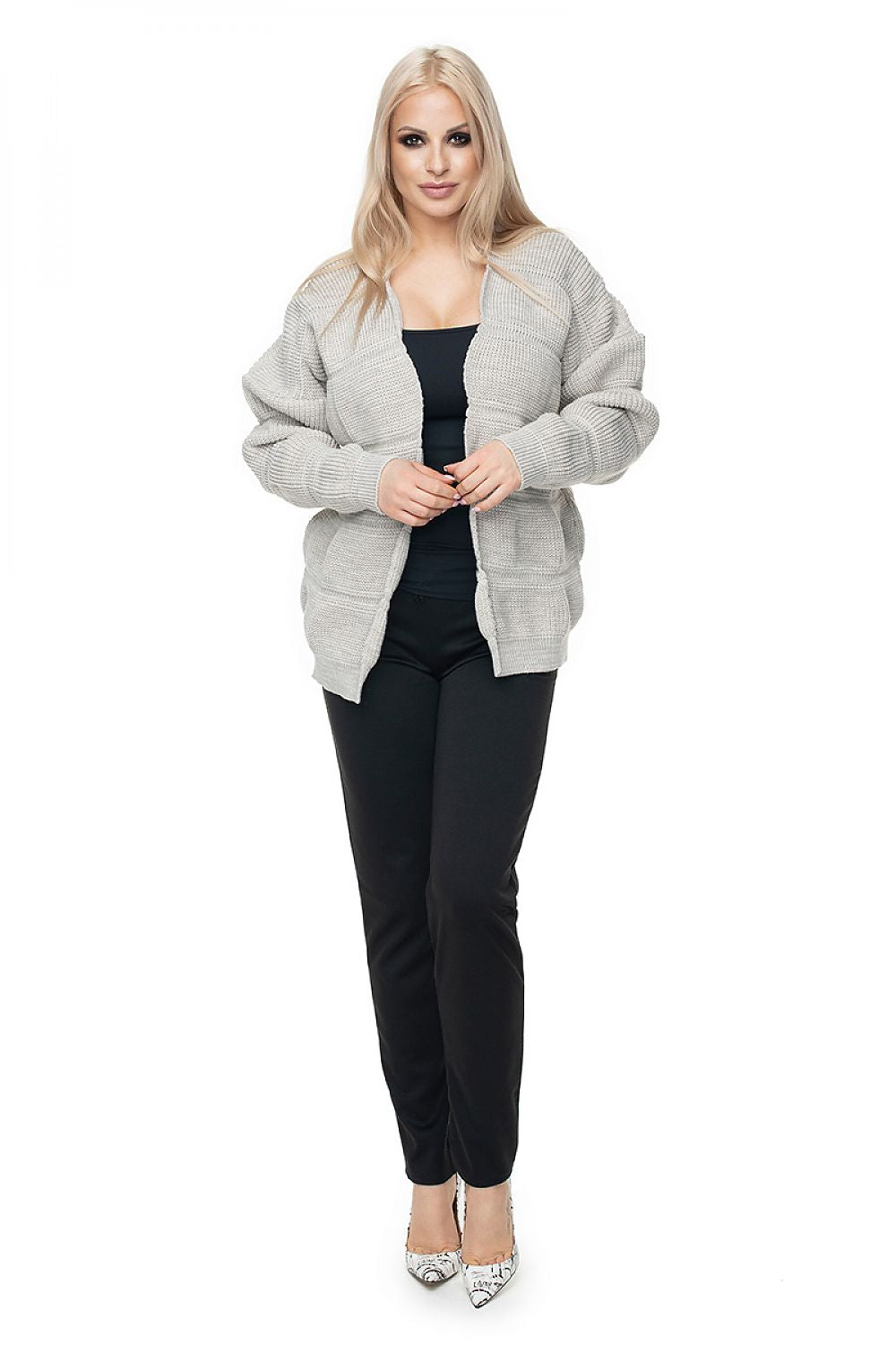  Svetr na zapínání  model 131588 PeeKaBoo 