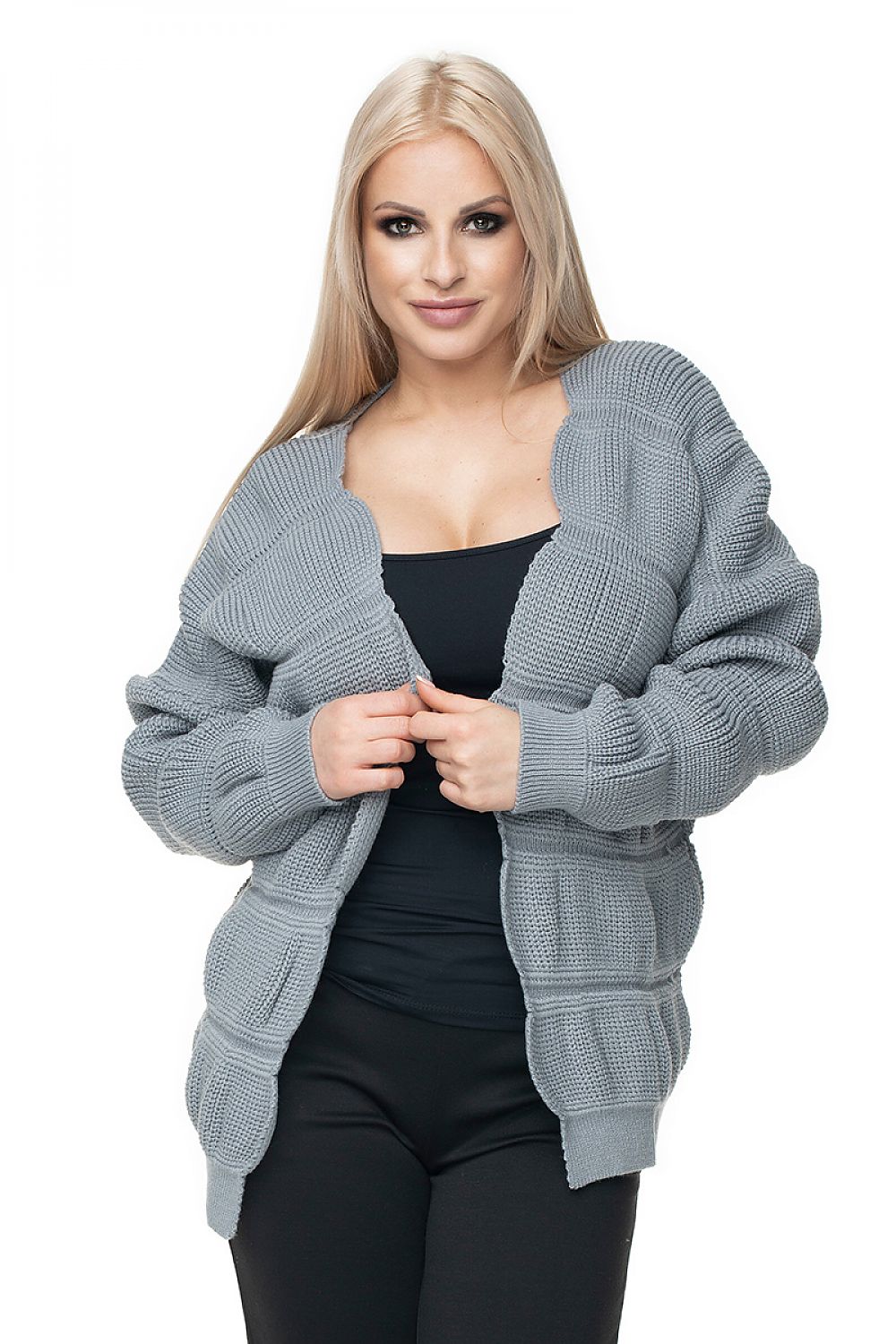  Svetr na zapínání  model 131589 PeeKaBoo 