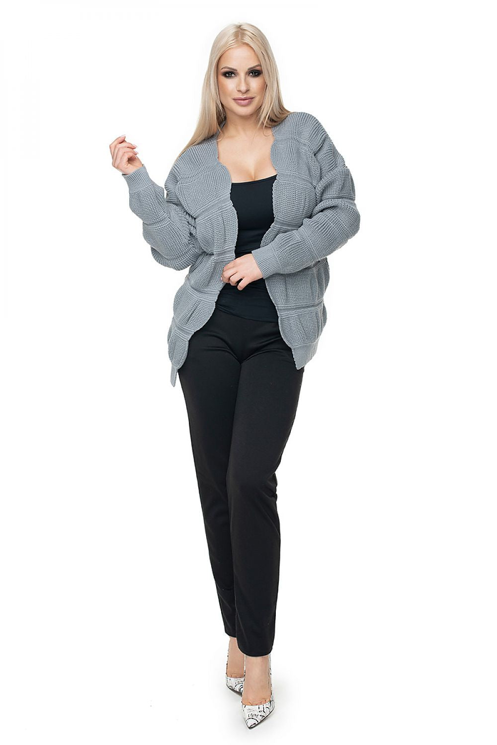  Svetr na zapínání  model 131589 PeeKaBoo 
