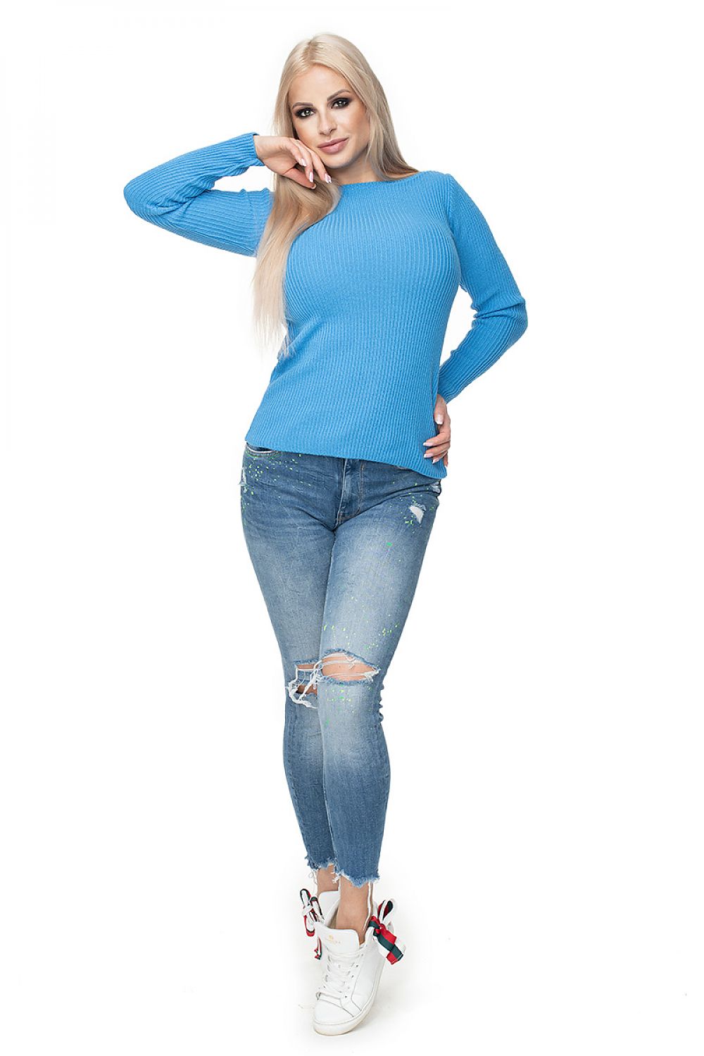  Svetr  model 131608 PeeKaBoo 