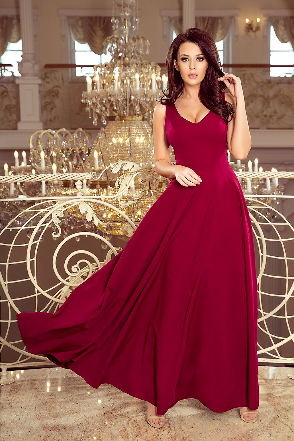  Dlouhé šaty  model 131669 Numoco 