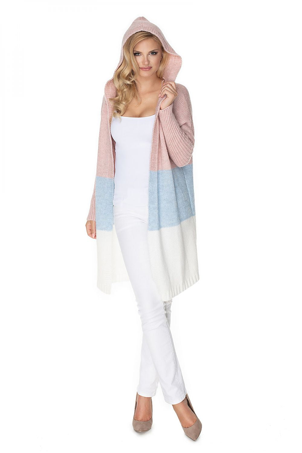  Svetr na zapínání  model 135305 PeeKaBoo 