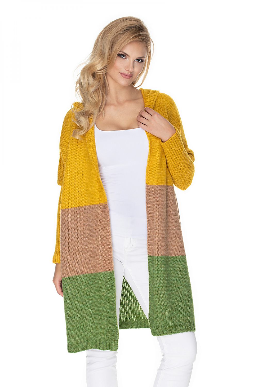  Svetr na zapínání  model 135307 PeeKaBoo 
