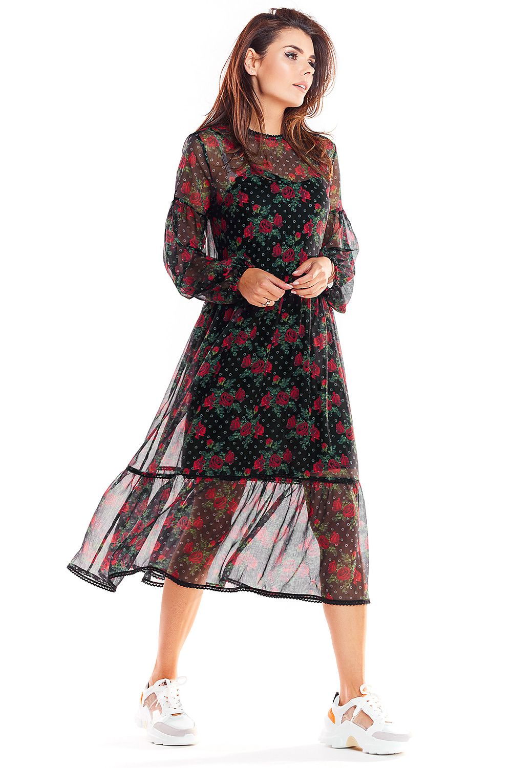  Společenské šaty  model 139508 awama 