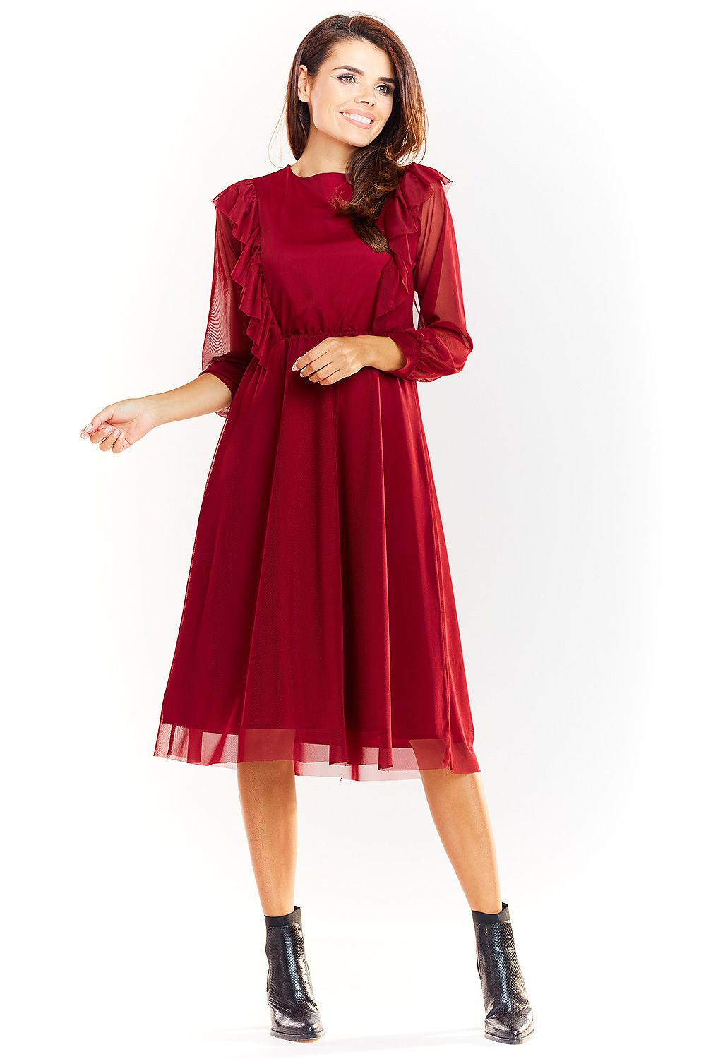  Společenské šaty  model 139537 awama 