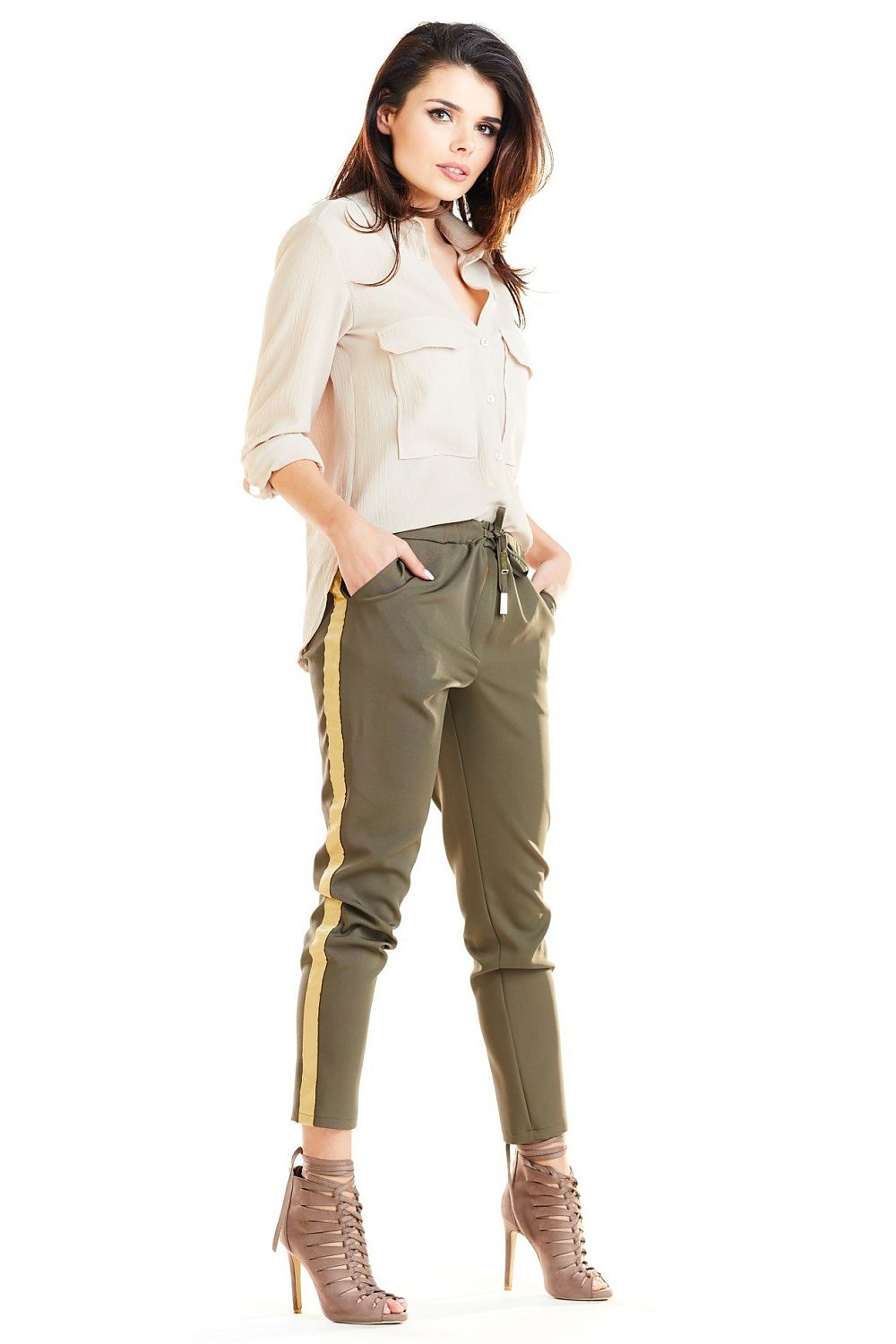  Dámské kalhoty  model 140004 awama 