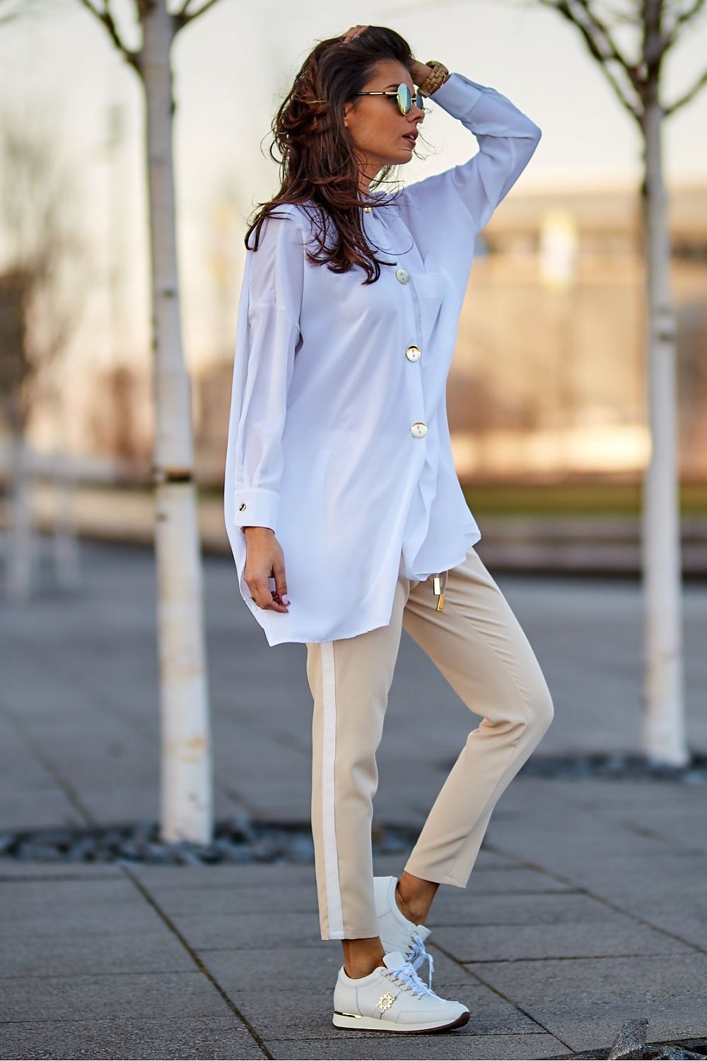  Dámské kalhoty  model 140005 awama 