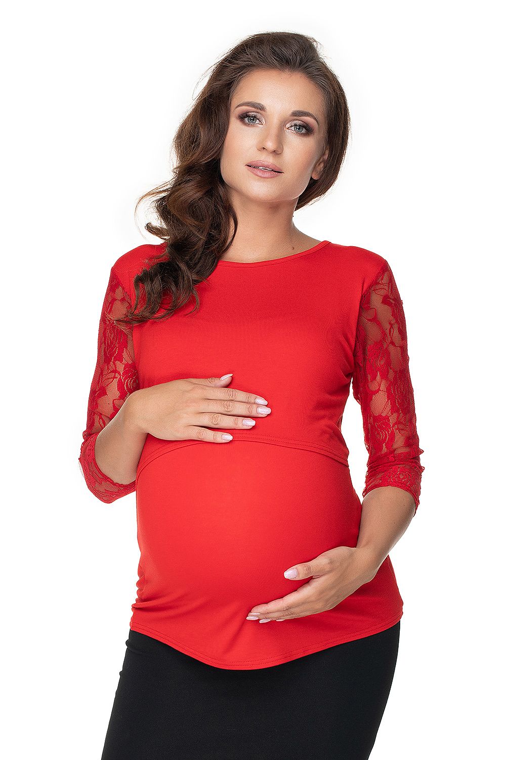 Těhotenská blůza model 141822 PeeKaBoo 