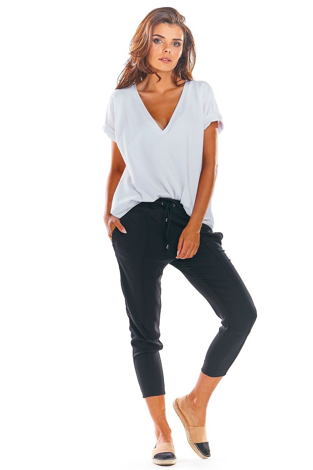  Dámské kalhoty  model 144655 awama 