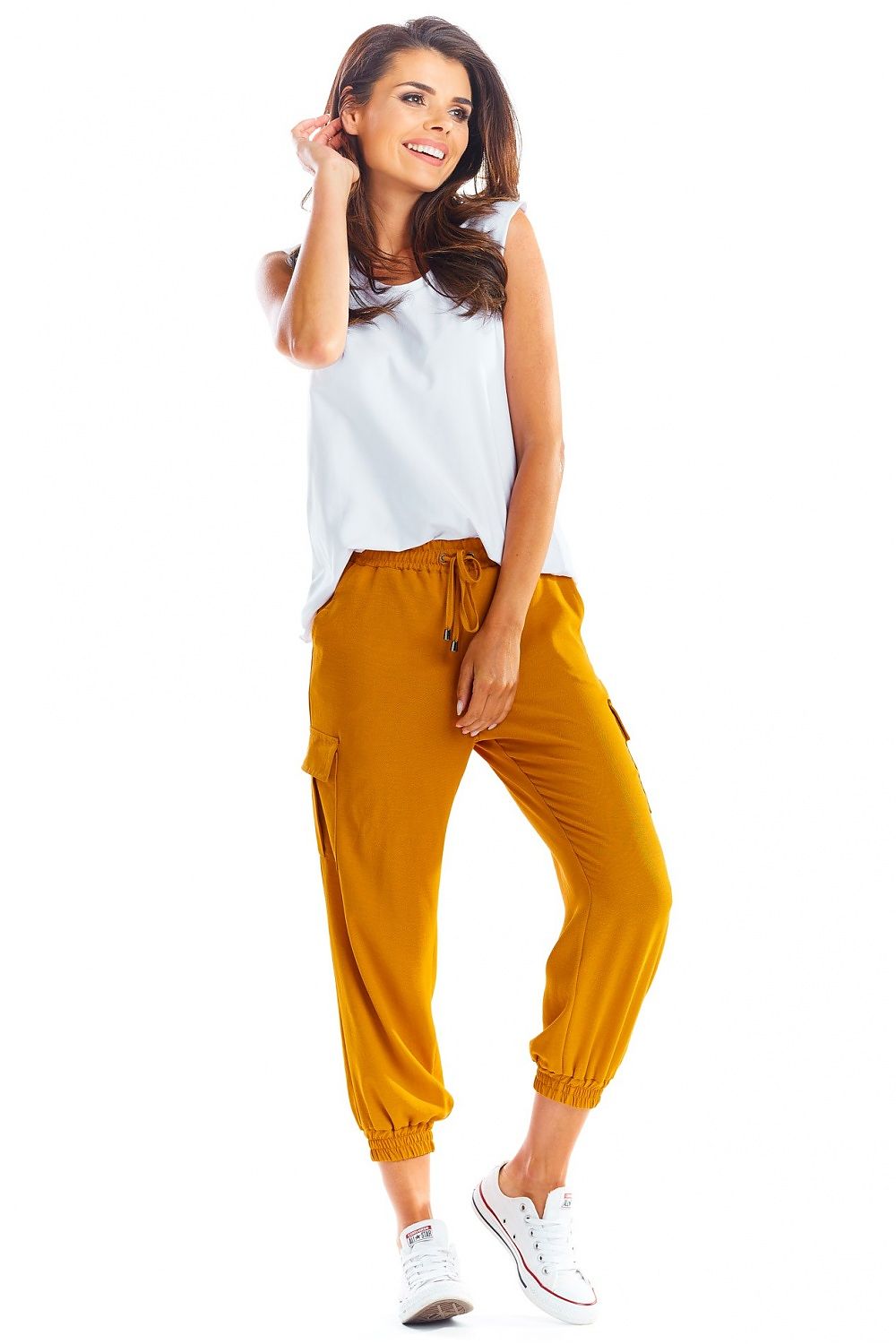  Dámské kalhoty  model 144672 awama 