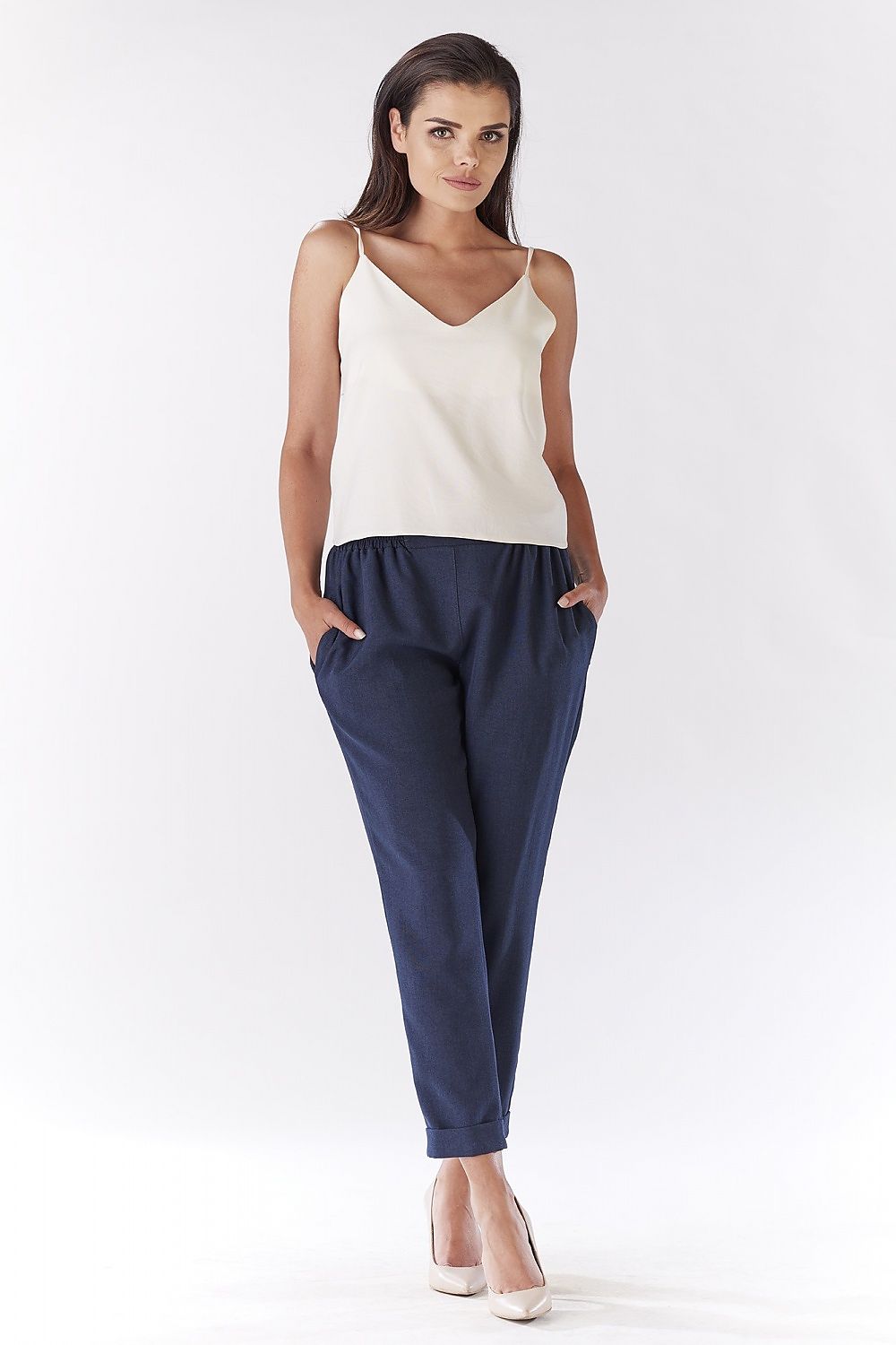  Dámské kalhoty  model 144695 awama 