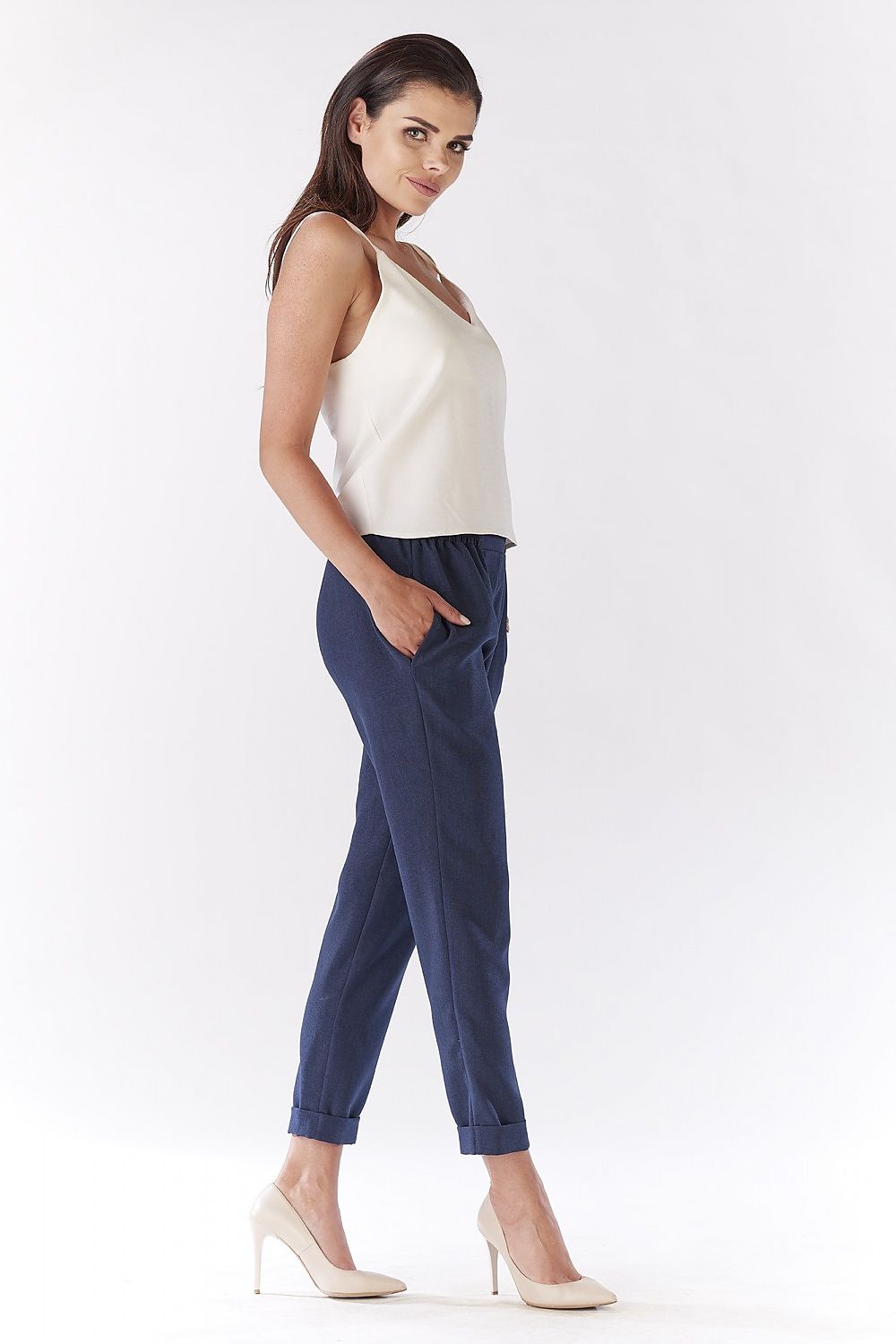  Dámské kalhoty  model 144695 awama 