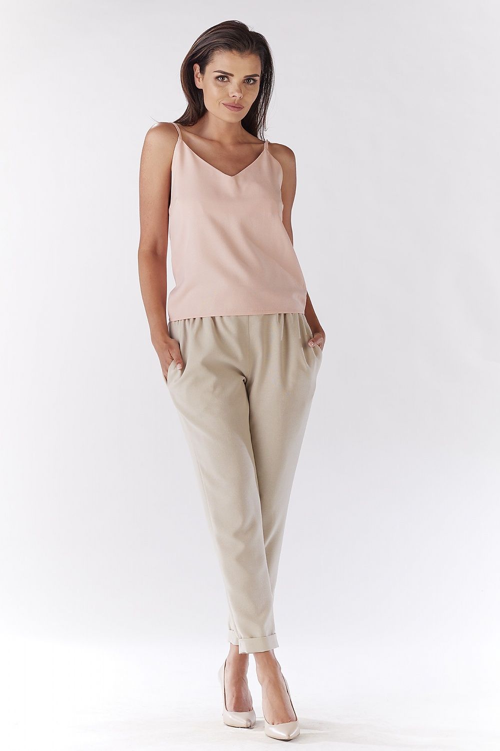  Dámské kalhoty  model 144696 awama 