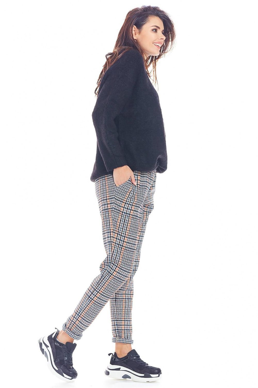  Dámské kalhoty  model 148985 awama 
