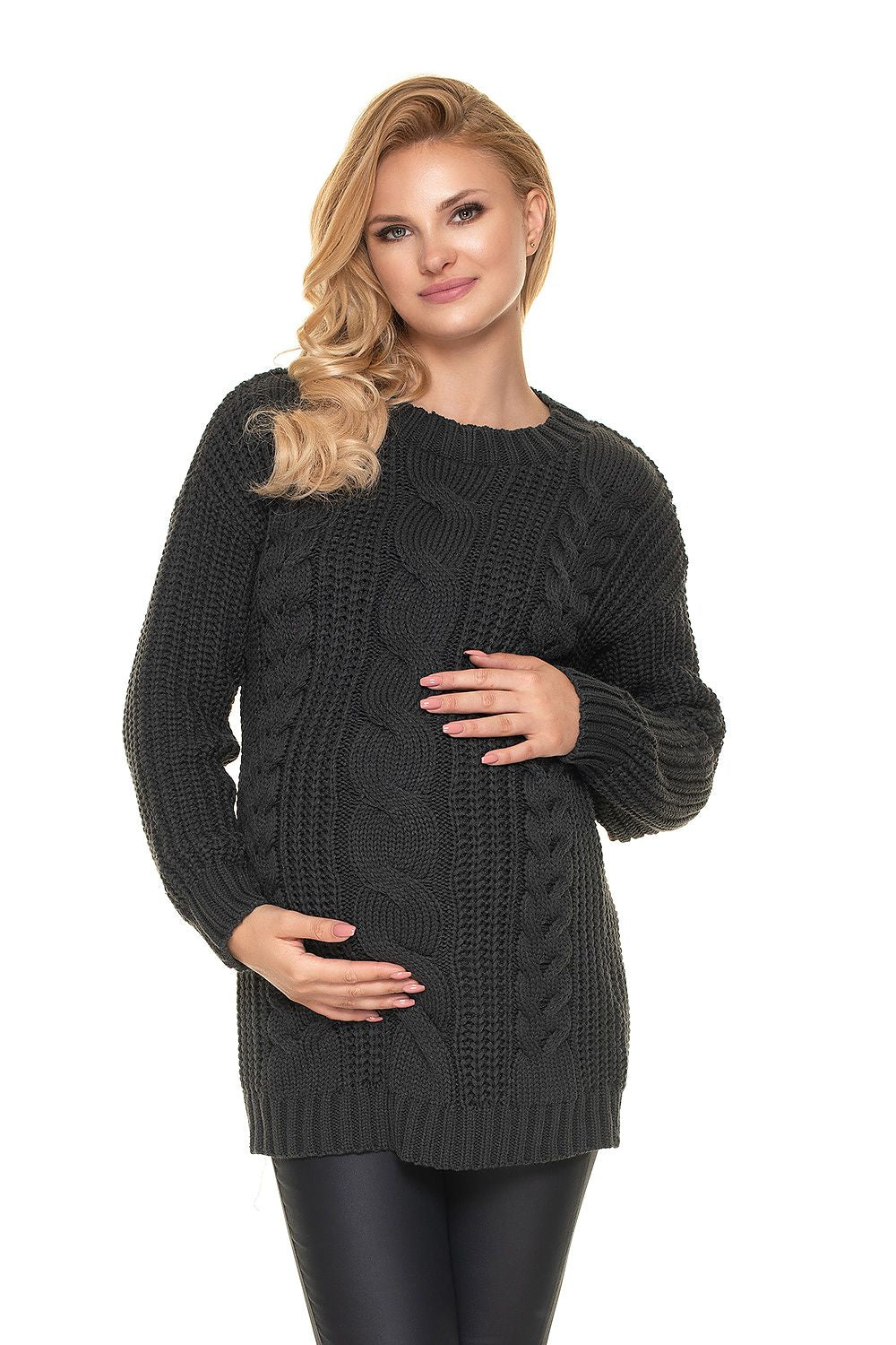  Těhotenský svetr model 157832 PeeKaBoo 