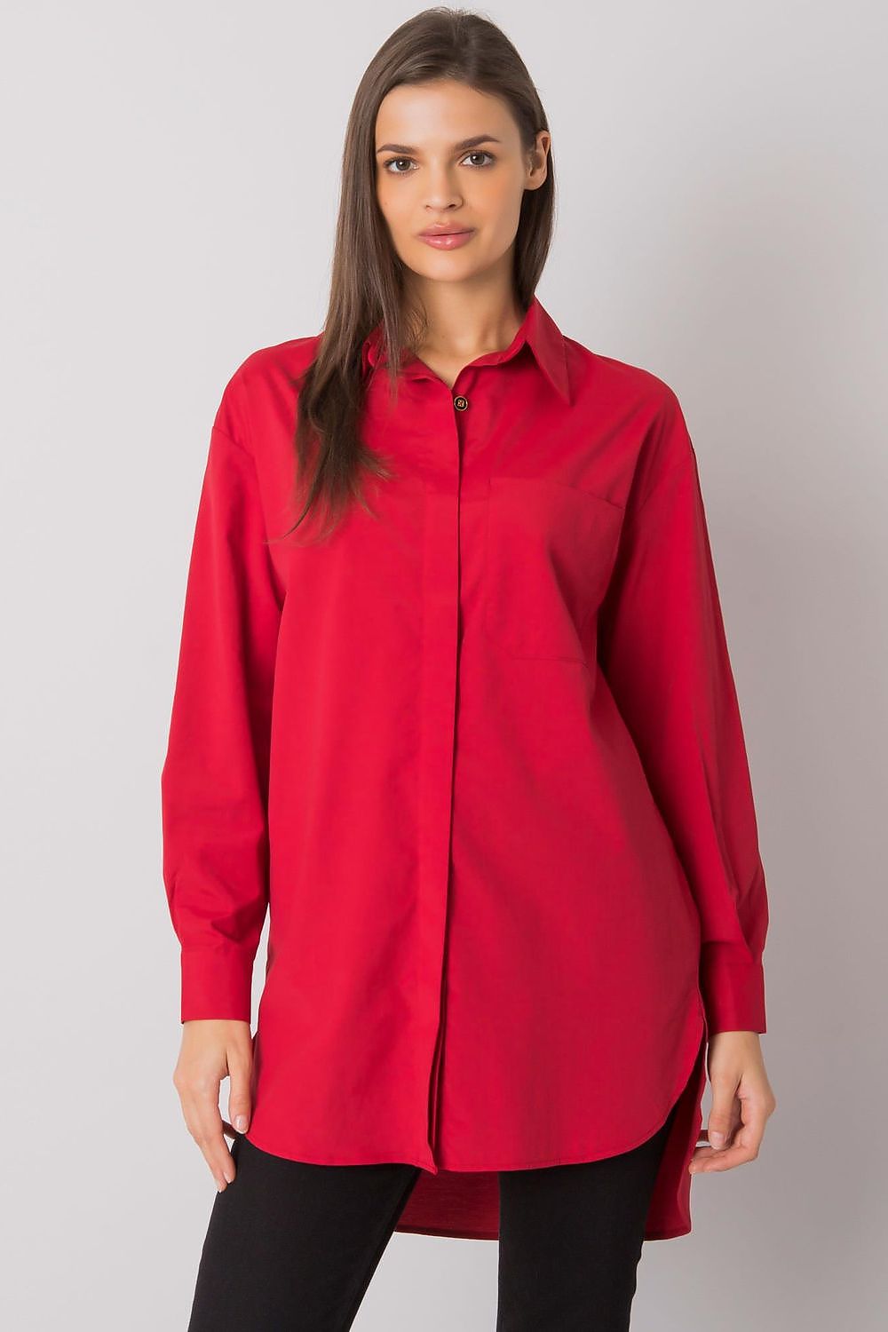  Košile s dlouhým rukávem  model 160735 Ex Moda 
