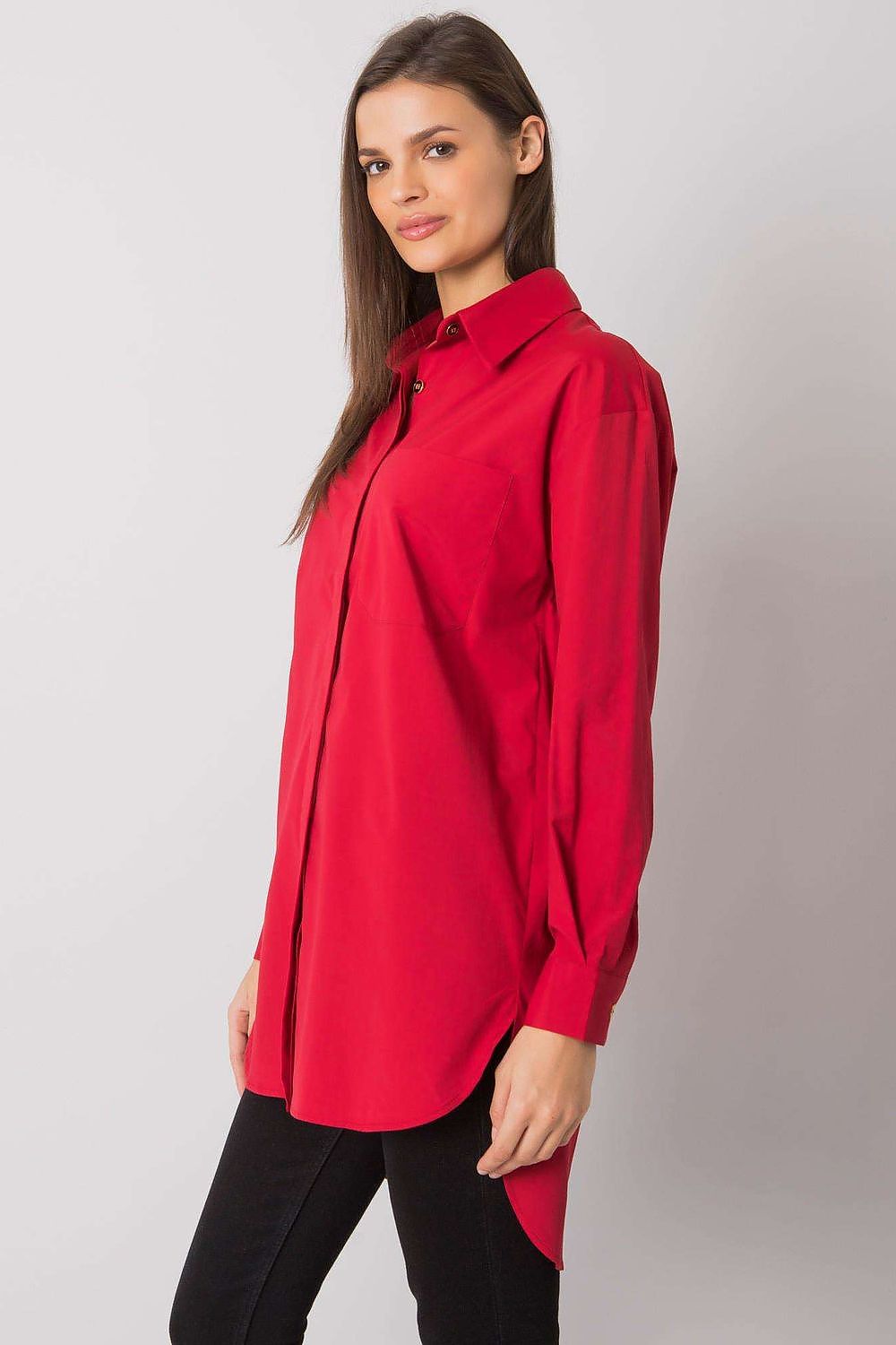  Košile s dlouhým rukávem  model 160735 Ex Moda 