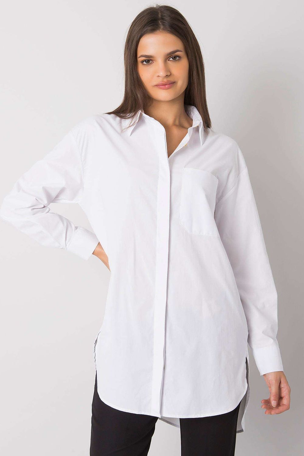  Košile s dlouhým rukávem  model 160738 Ex Moda 