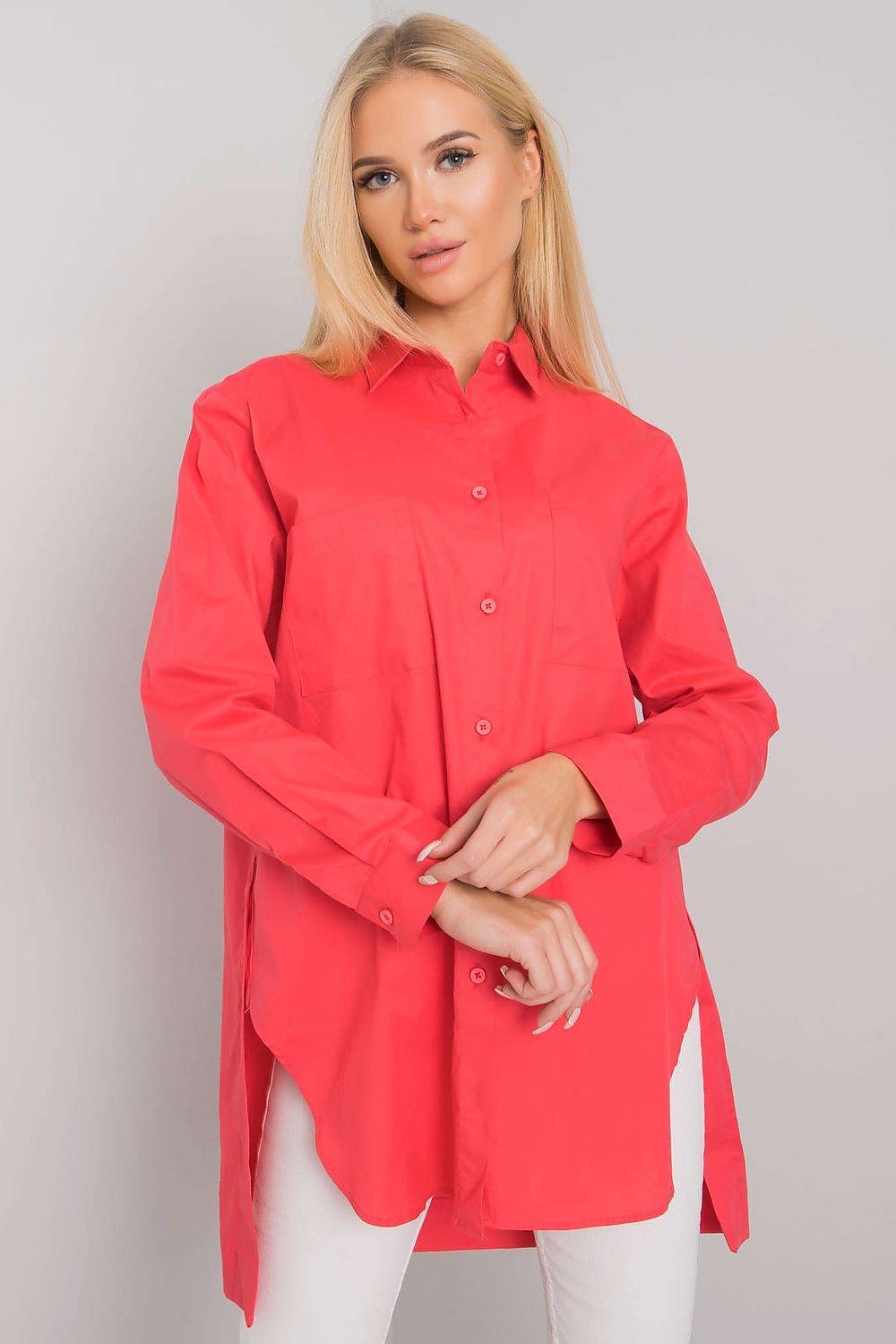  Košile s dlouhým rukávem  model 160740 Ex Moda 