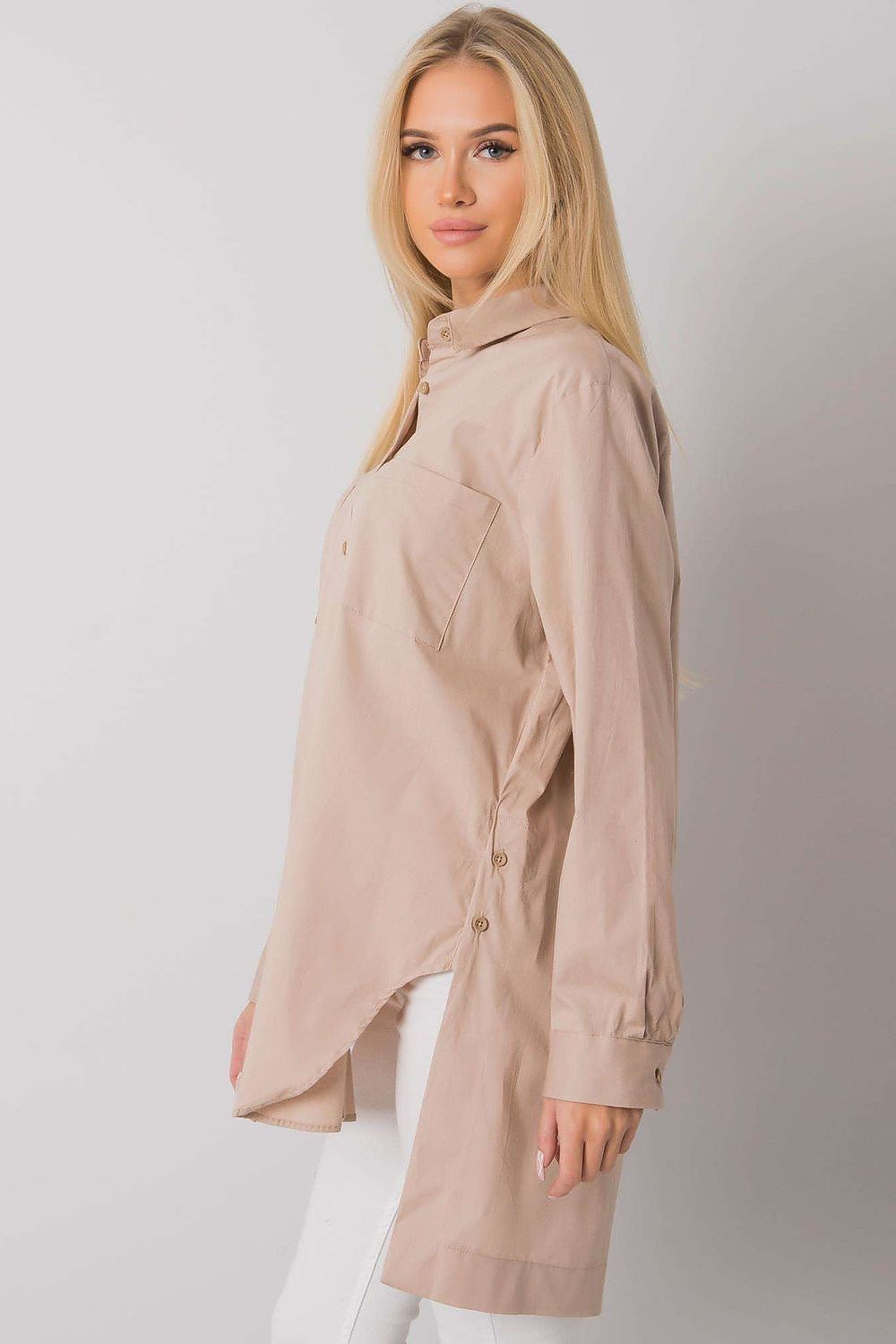  Košile s dlouhým rukávem  model 160741 Ex Moda 
