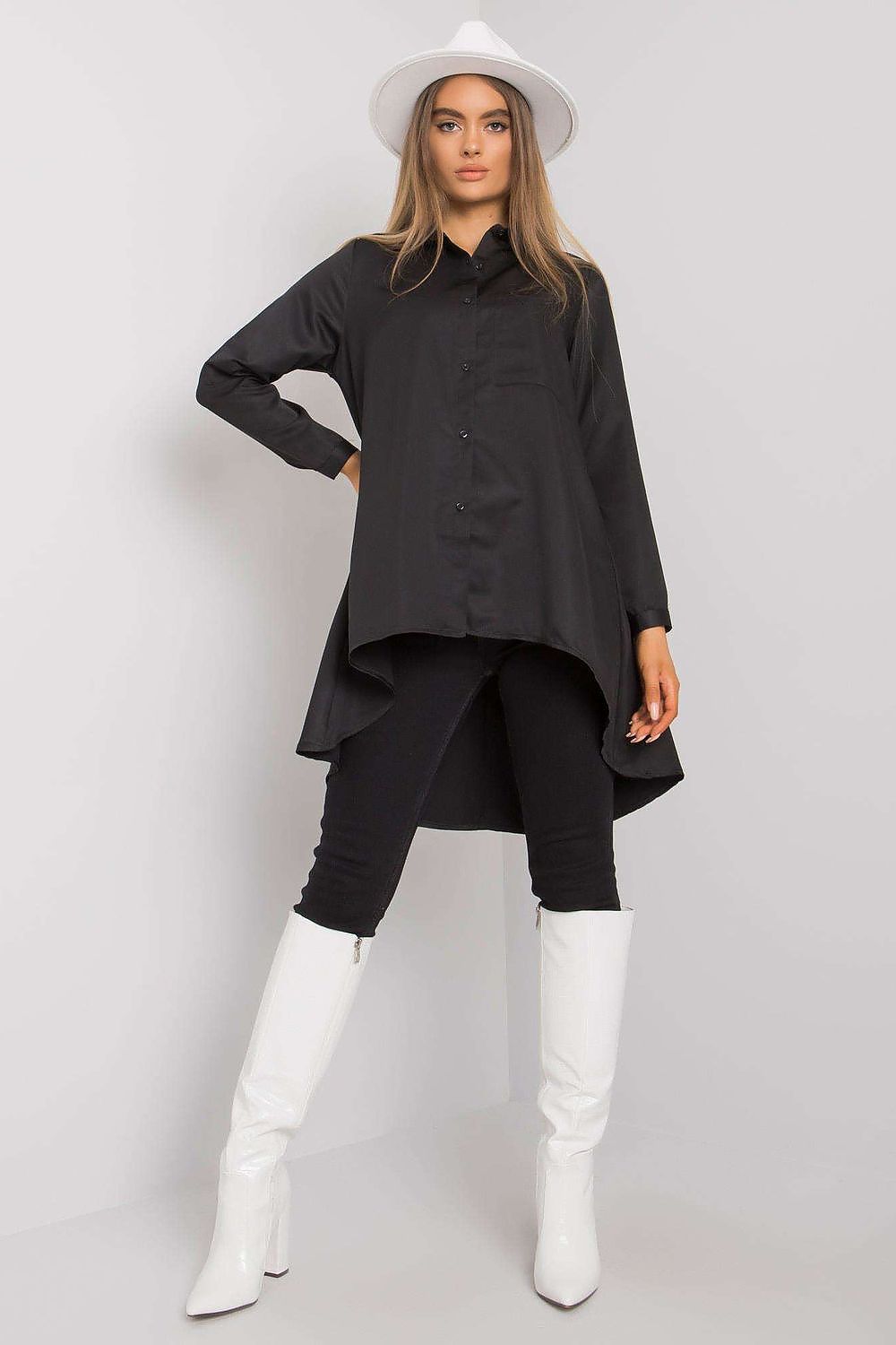  Košile s dlouhým rukávem  model 160752 Ex Moda 