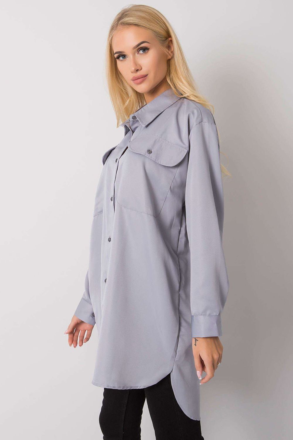  Košile s dlouhým rukávem  model 160758 Ex Moda 