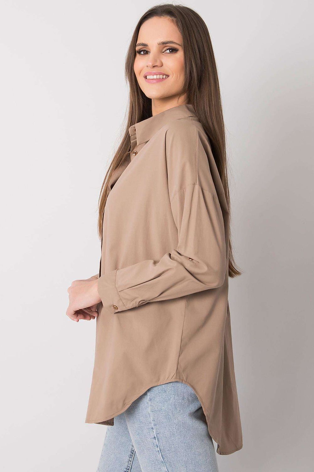  Košile s dlouhým rukávem  model 161931 Ex Moda 