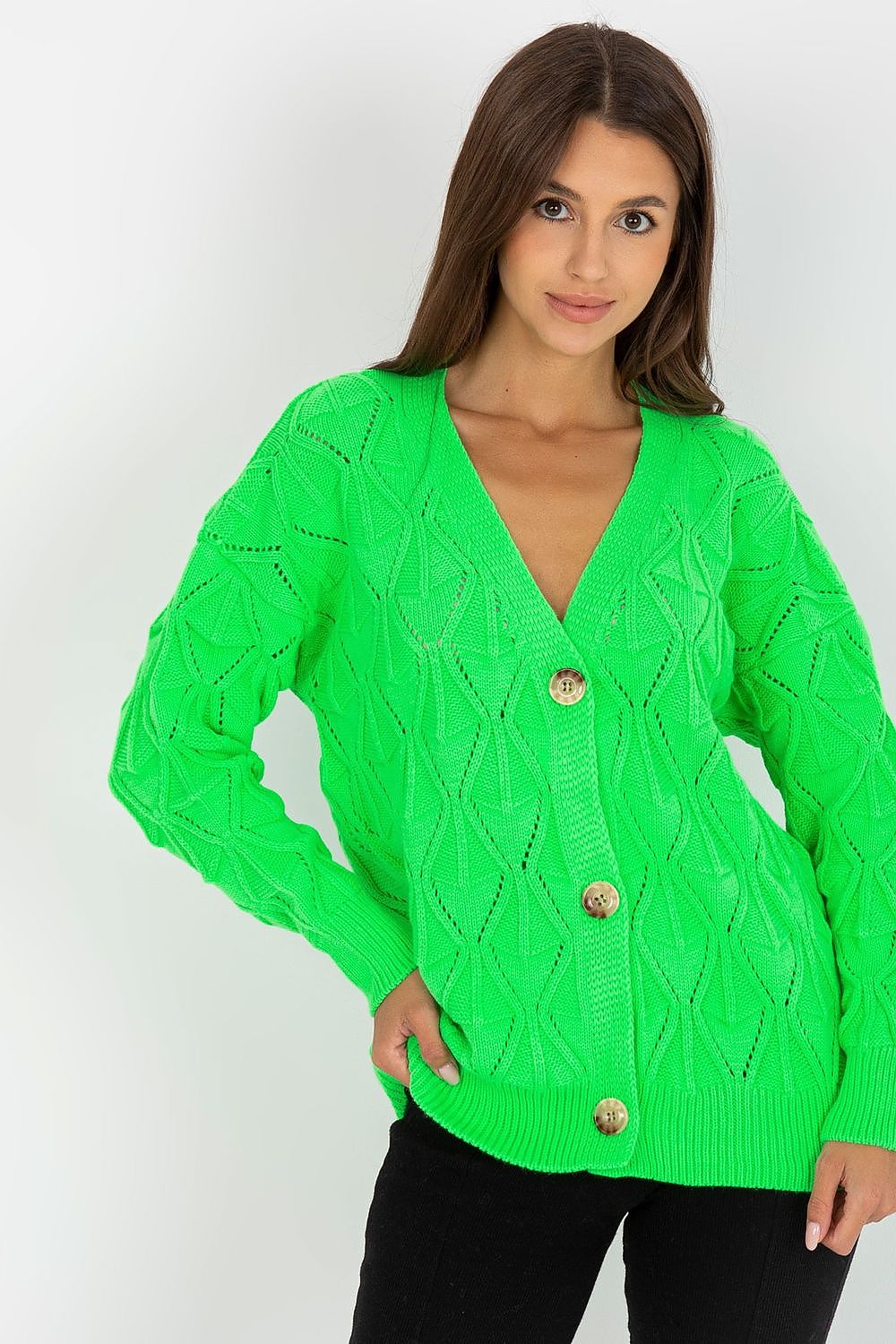  Svetr na zapínání  model 170541 Rue Paris 