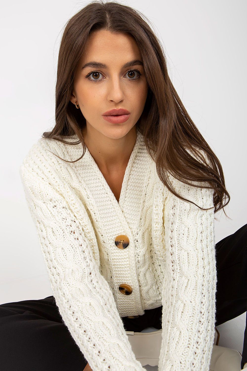  Svetr na zapínání  model 170763 Rue Paris 