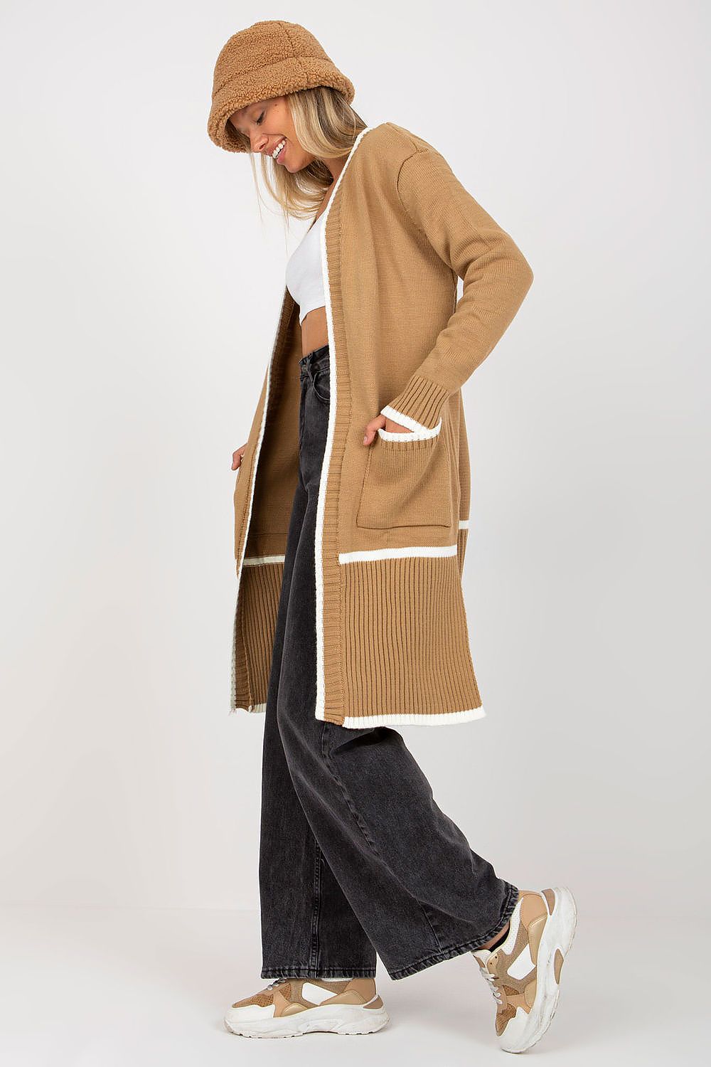  Svetr na zapínání  model 170767 Rue Paris 