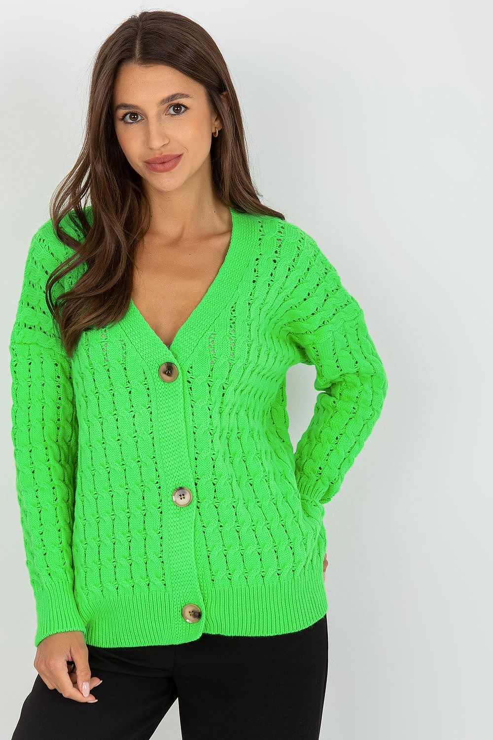  Svetr na zapínání  model 170806 Rue Paris 