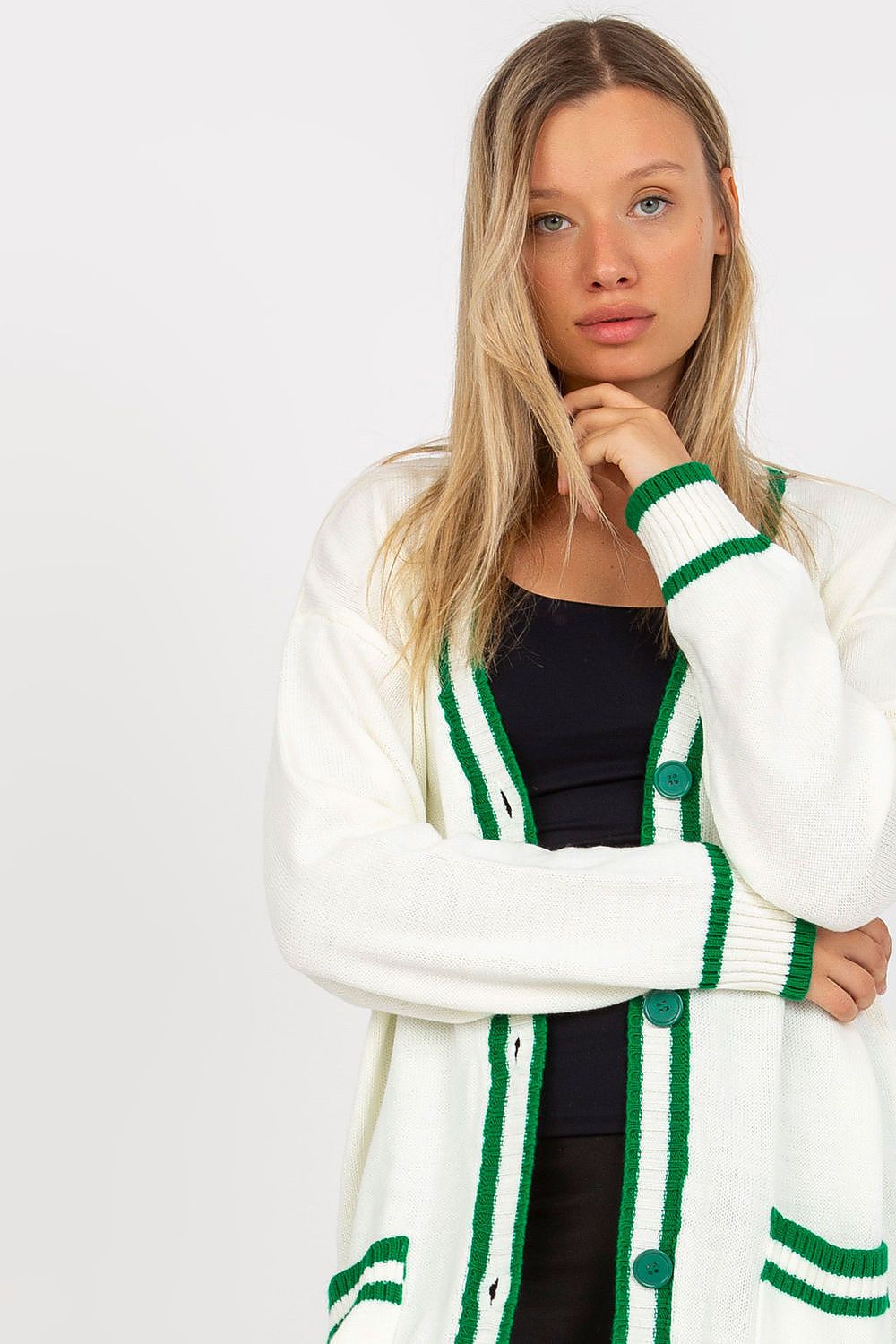  Svetr na zapínání  model 170832 Rue Paris 