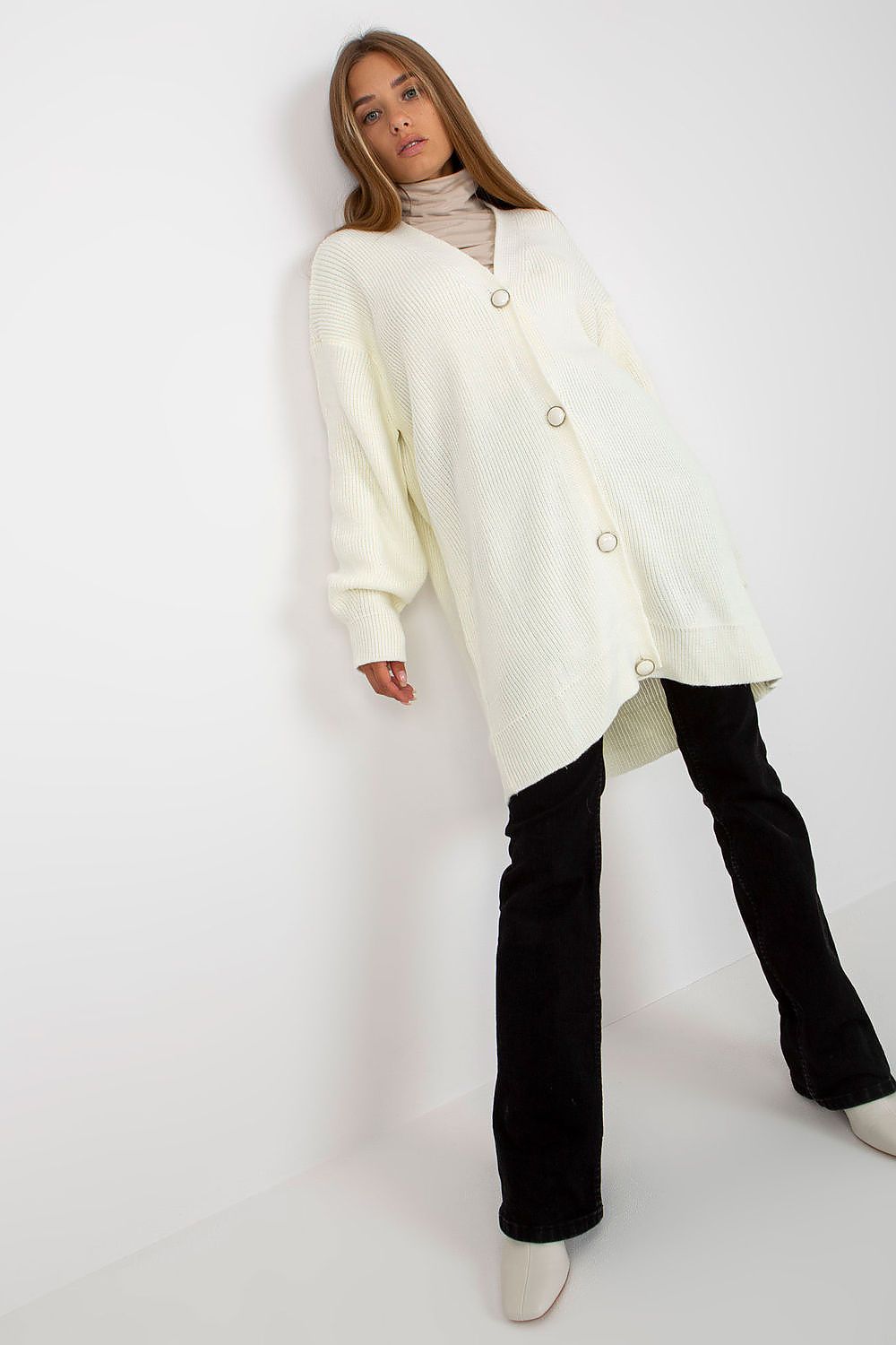  Svetr na zapínání  model 171007 Rue Paris 