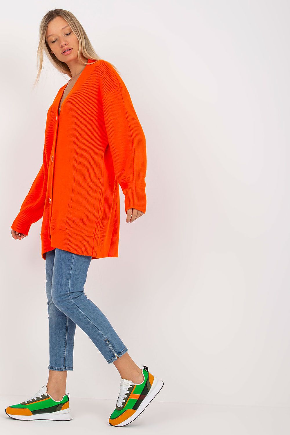  Svetr na zapínání  model 171008 Rue Paris 