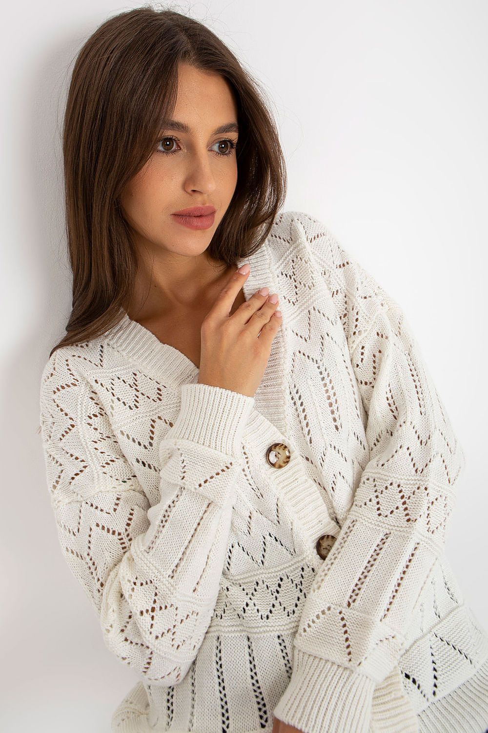  Svetr na zapínání  model 175414 Rue Paris 