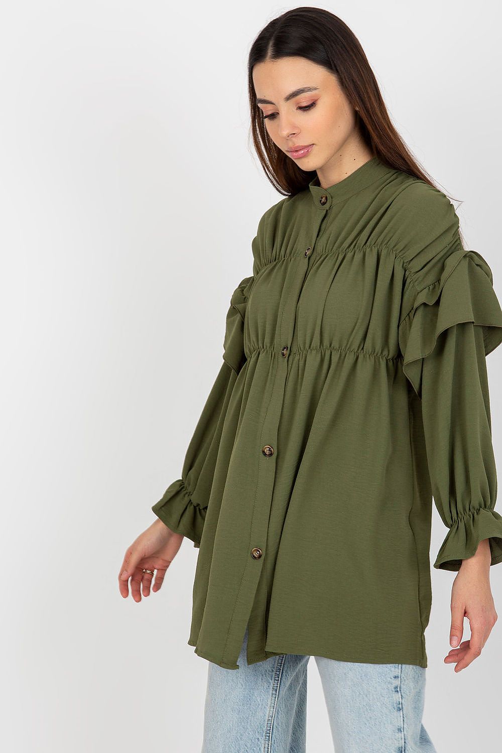  Košile s dlouhým rukávem  model 175460 Och Bella 
