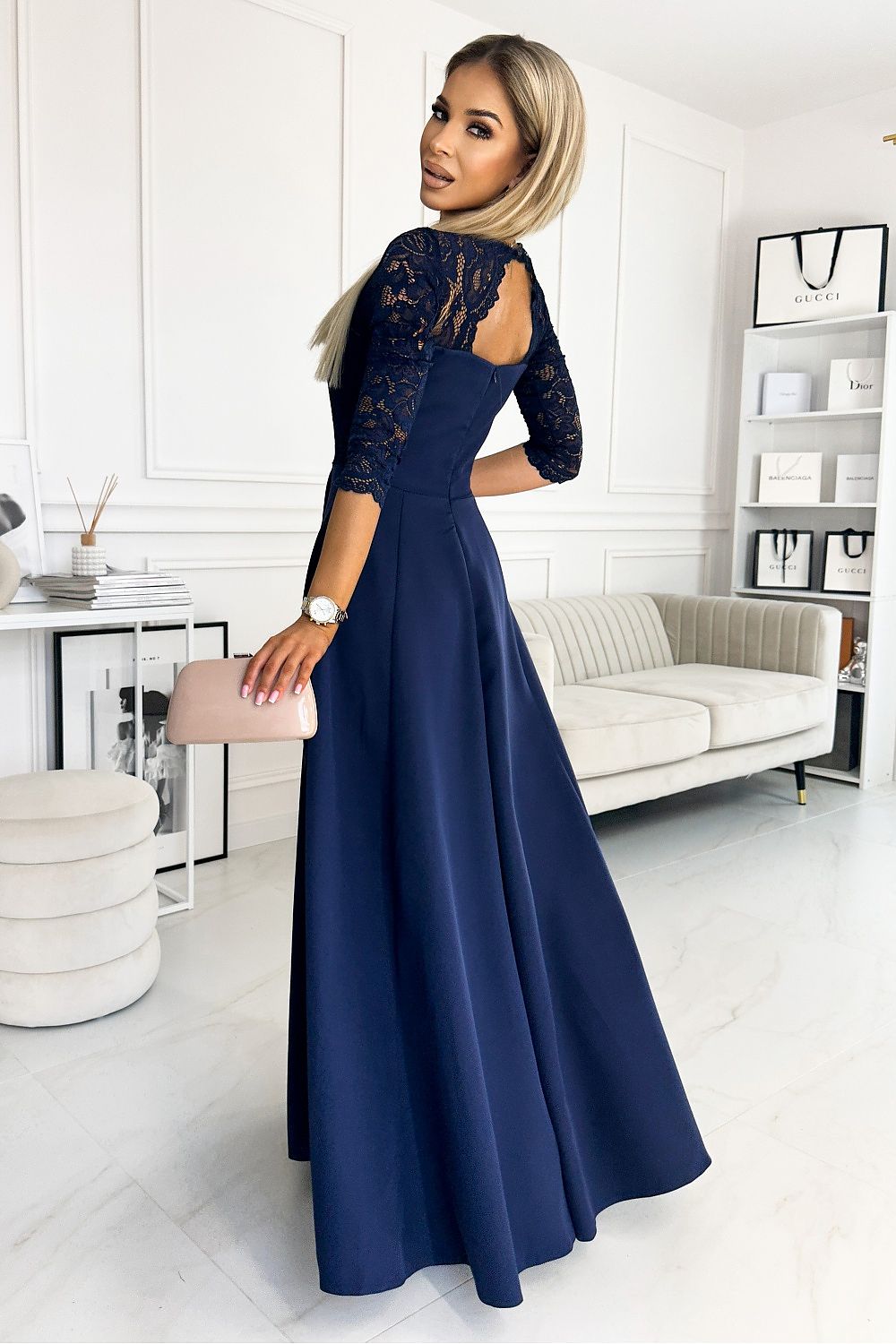  Dlouhé šaty  model 177069 Numoco 
