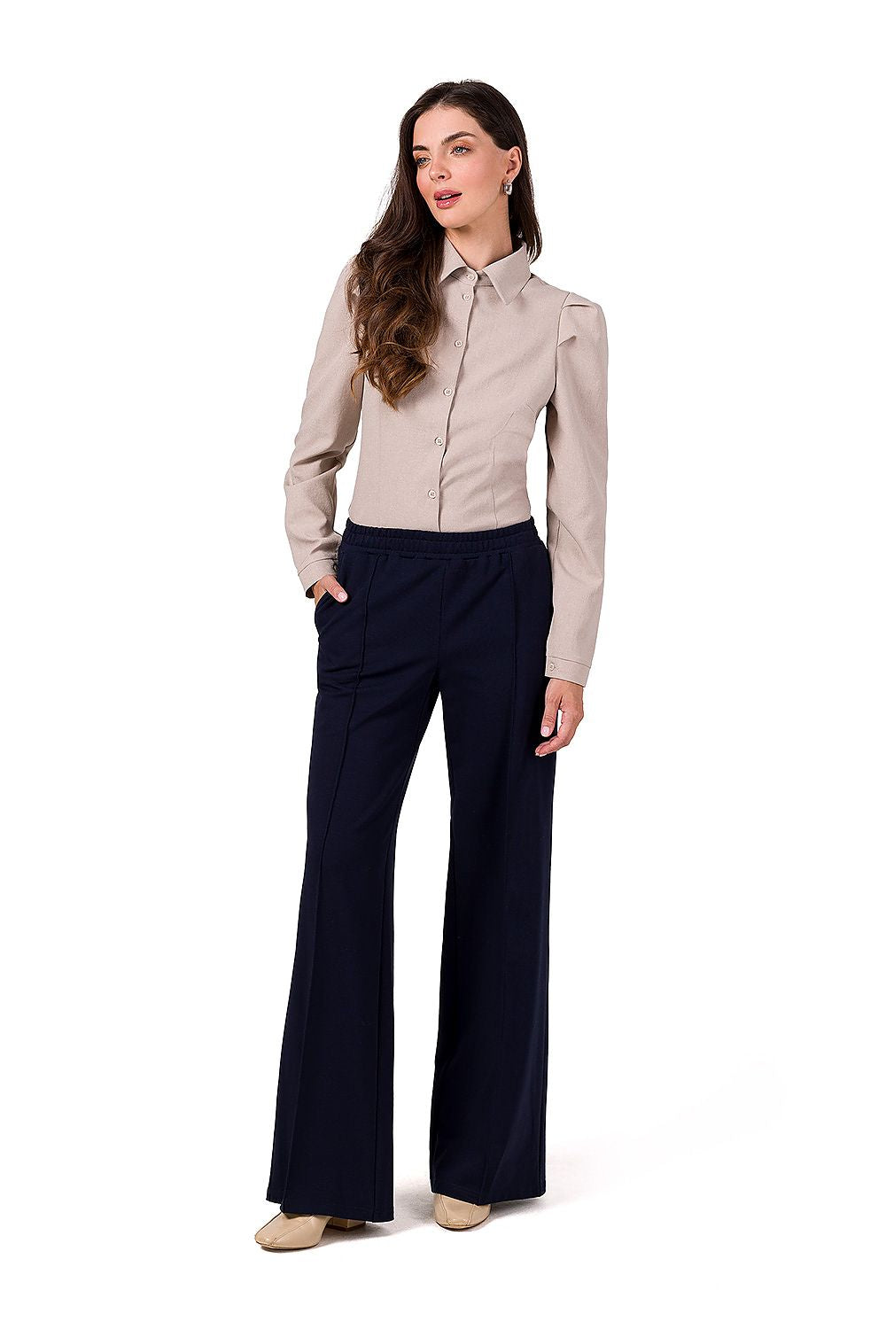  Dámské kalhoty  model 185785 BeWear 